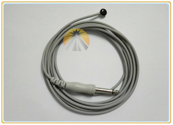 YSI 400 Series Medical Temperature Probe Gray Color 6.35 Male Plug Connector