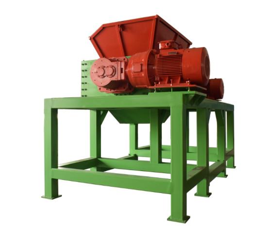 Double Shaft Shredder Metal Shredder PLC Control Metal Recycling Machine Double Shaft Scrap Metal Shredder