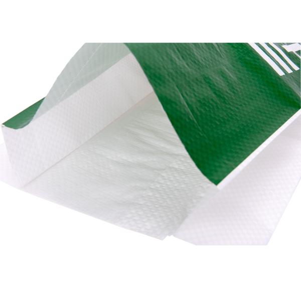 Thread Sewing BOPP Laminated Bags With Polypropylene Woven Fabric Material