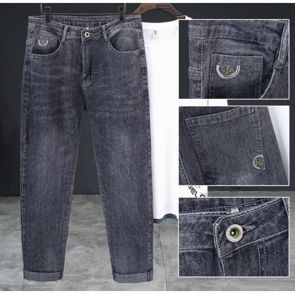 Джинсы ноги моды изготовителя одежды большие свободные расслабленные прямые