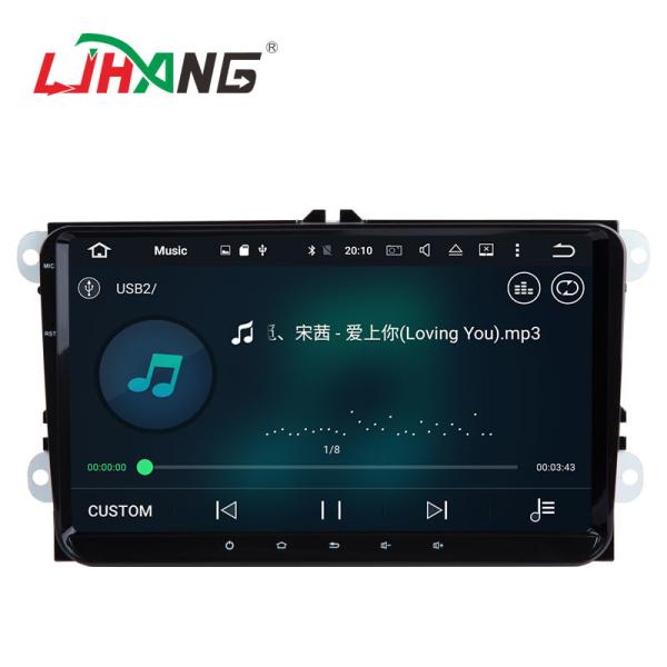 Multipoint Touch Screen Car Volkswagen DVD Player With MP3 MP4 DVR AUX