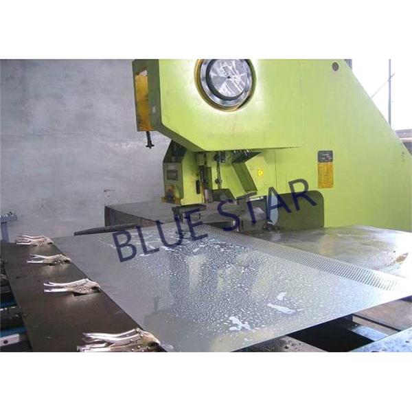 Decorative Perforated Sheet Metal Panels , Perforated Copper Sheets Corrosive Resistance
