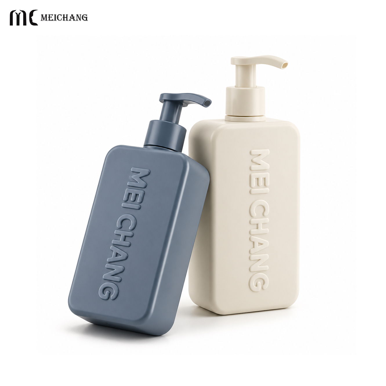 250ml/450ml/550ml/980ml Biodegradable PE Lotion Pump Bottle for Sunscreen & Body Care(MC-443)