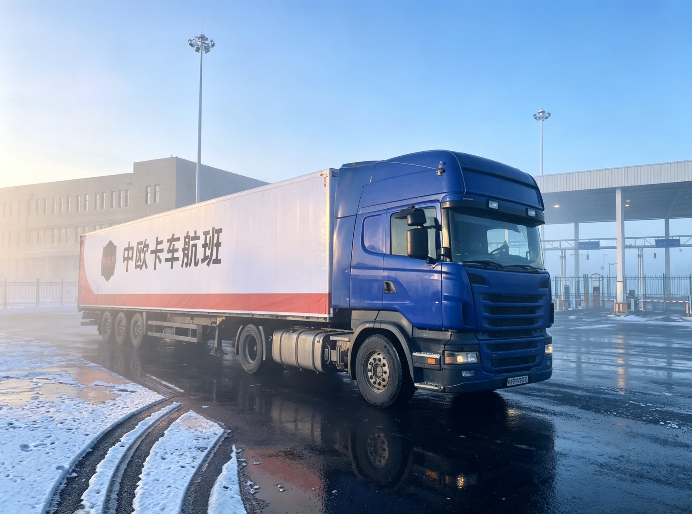 Shipping From China To Germany TIR Truck Freight Service Door To Door TIR Transport