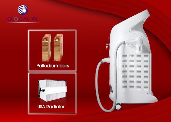 Permanent 808nm Diode Laser Hair Removal Machine 1-138J/Cm2 With CE Certified