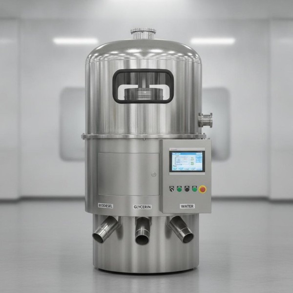 Biodiesel Centrifuge with Self-Cleaning Bowl Technology for Three-Phase Processing in SS304/SS316L Stainless Steel