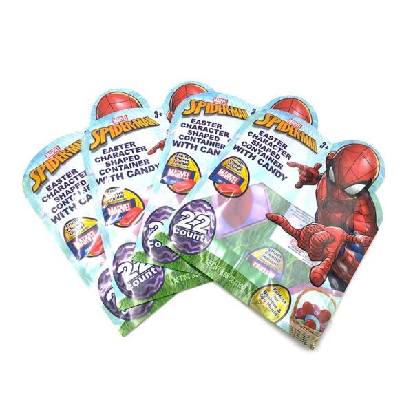 High Quality Custom Printing OPP special shape Free customized packaging plastic toy food bag
