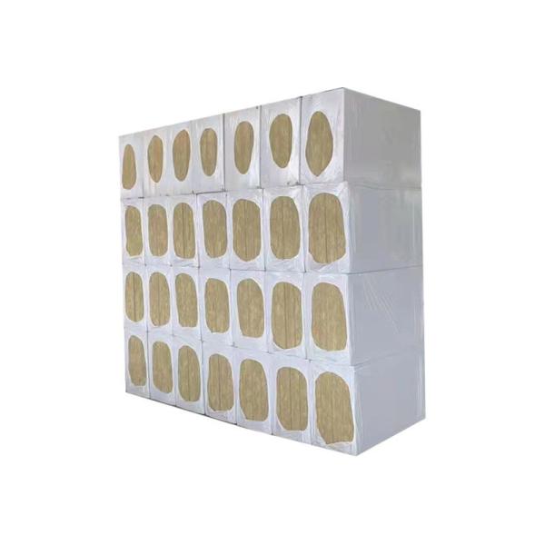 Thermal Insulation Rockwool Acoustic Panels 100mm With 0.2% Water Absorption