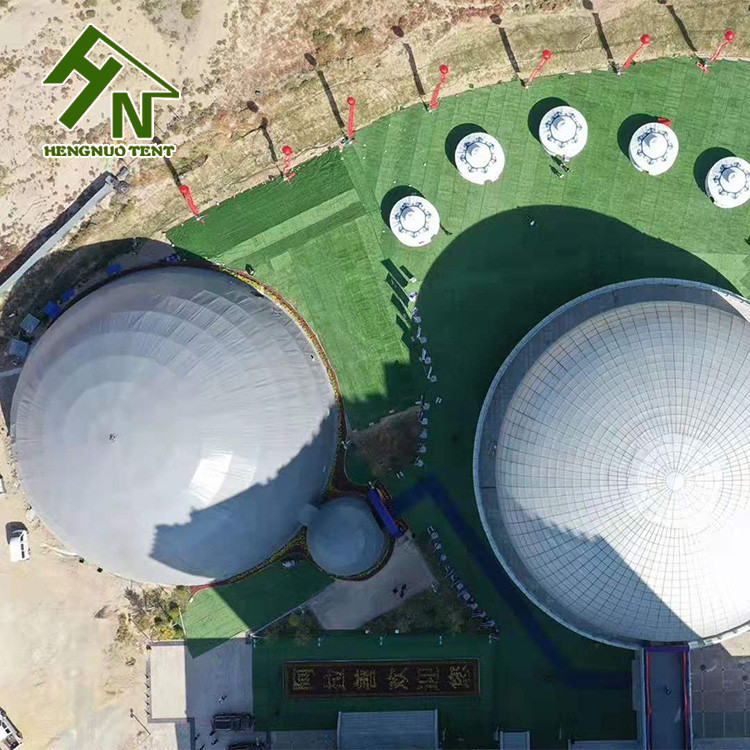 космоса полиэстера шатра купола диаметров 3m до 50m иглу большого эффективного на открытом воздухе