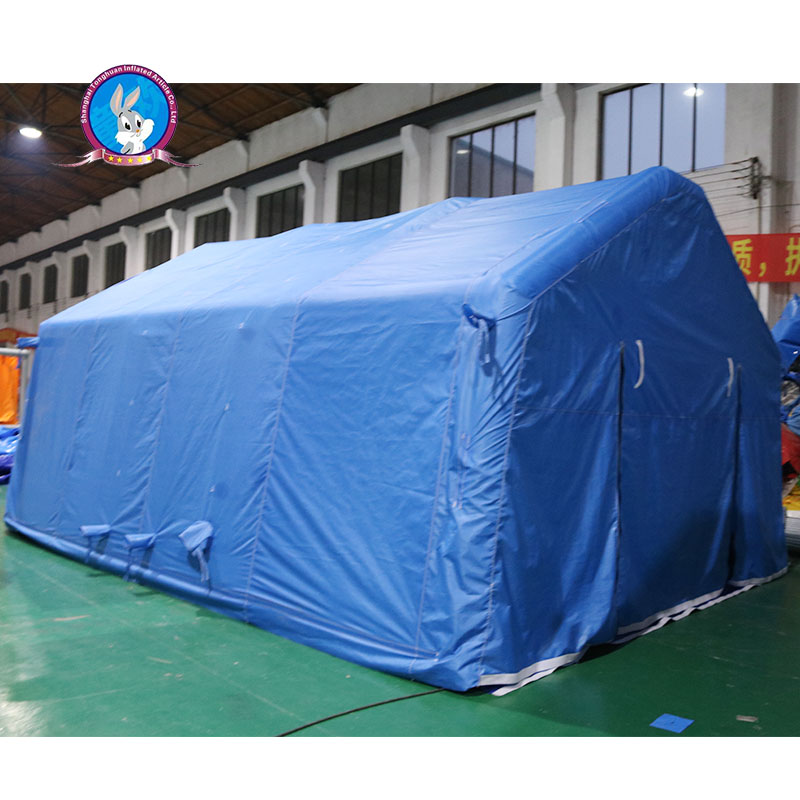Custom Inflatable Emergency Hospital Tent With Large Interior Space for Outdoor Medical Rescue Disaster Relief and Temporary Field Treatment Projects