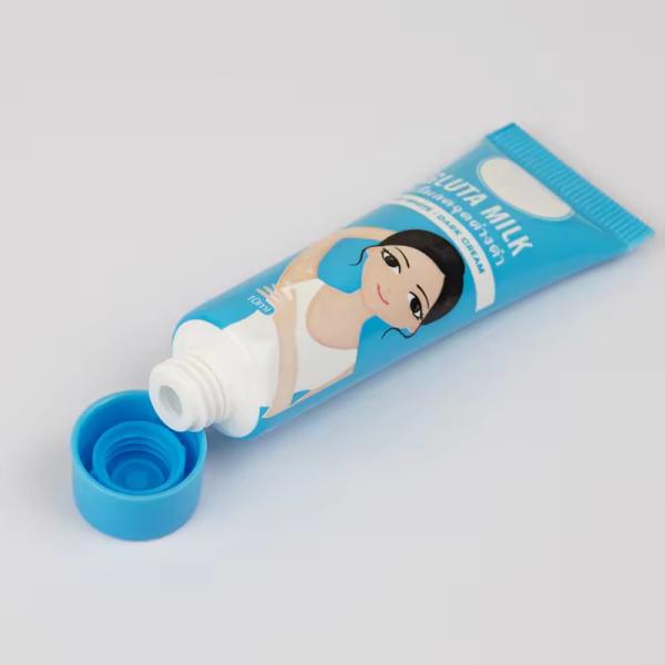 Tubes de shampooing en plastique emballage tubes de crème rechargeables stratifiés personnalisés