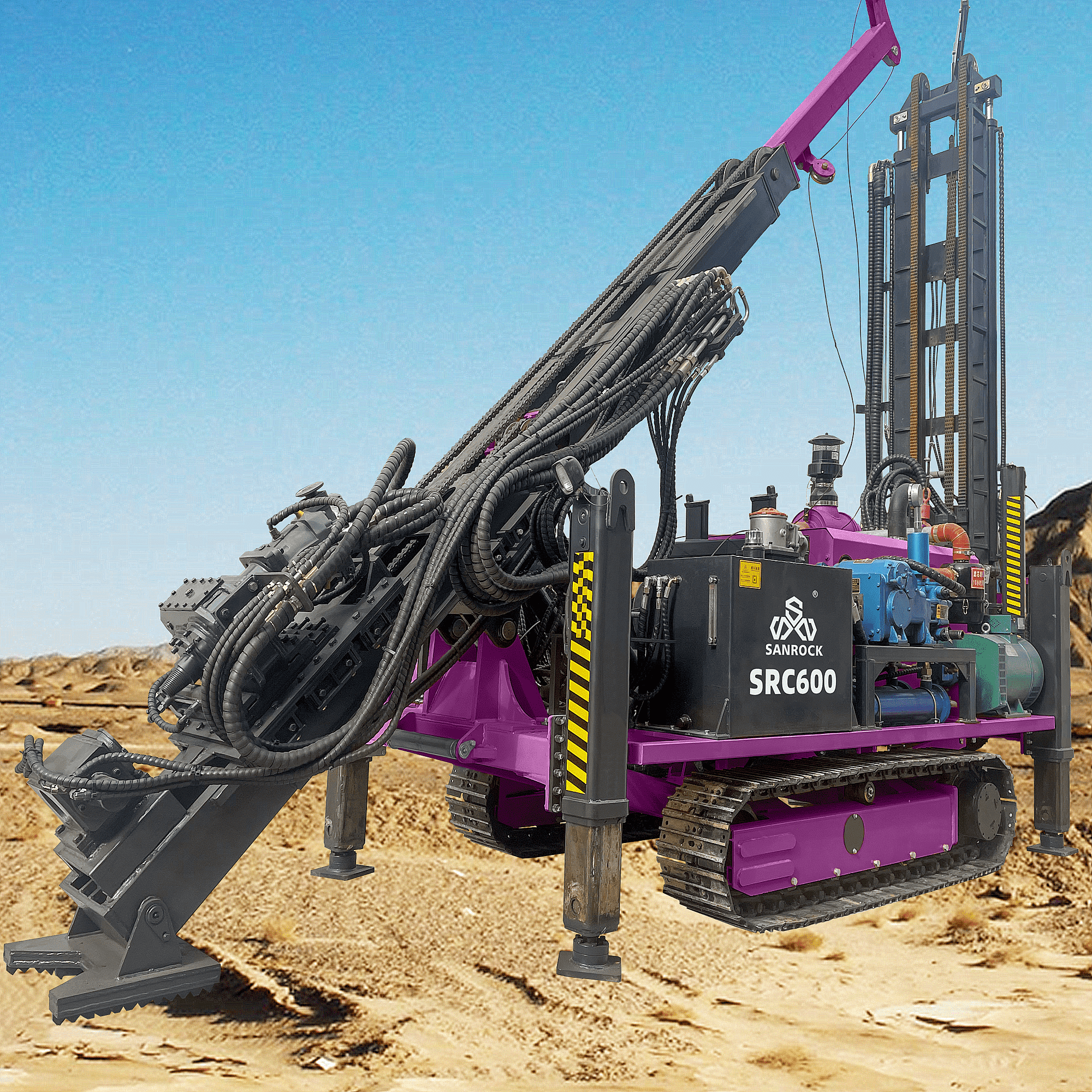 Hydraulic Core Drilling Rig Portable Diamond Drilling Rig Gold Mining Core Drilling Machine