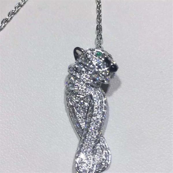 C Cheetah bracelet - showing the charm of courage, naughty or docile .18K gold jewelry factory shafle garnet, Onyx