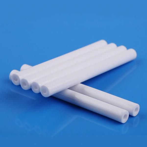 ISO9001 Machining Polished Alumina Ceramic Tube Rod