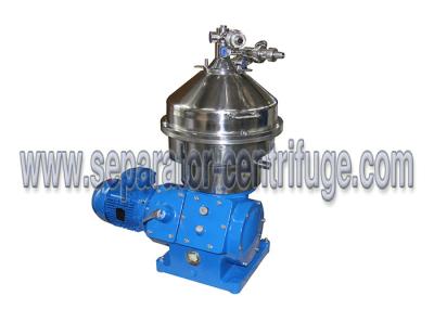 10000L/H  Stainless Steel Algae Disc Stack Centrifuges Variable Capacity Discharge