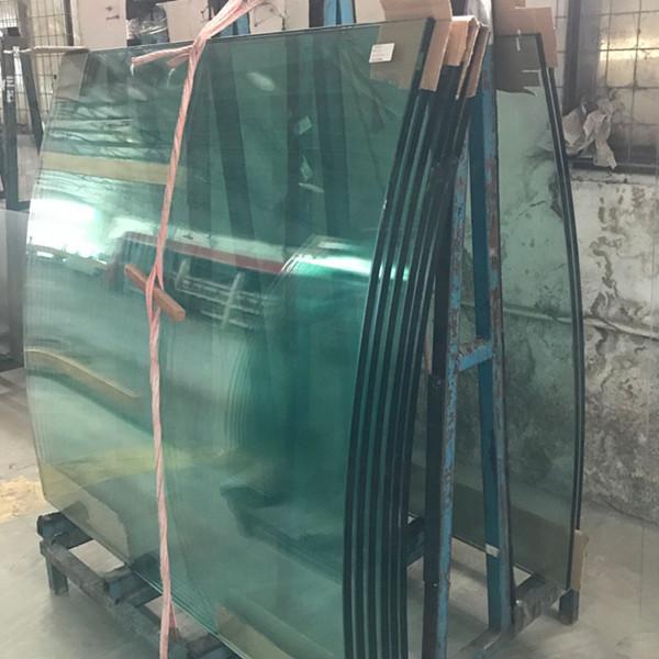 3D verre courbé bâtiment à chaud de pliage clair laminé trempé 6mm 8mm 9mm 10mm verre durci clair enduit de verre