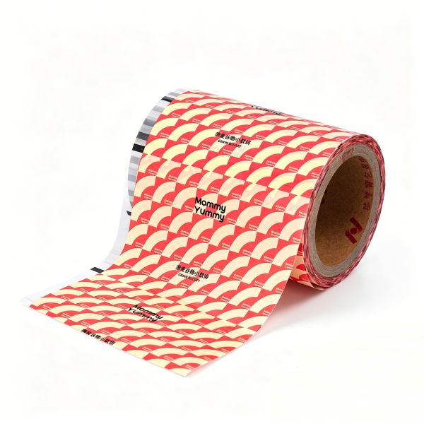 Premium Laminated Roll Stock Packaging Film | Custom Full Color Printed Rollstock for High-Speed Automatic Form Fill Seal Machine