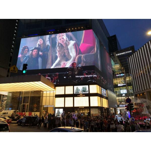 Publicité commerciale Écran LED de location Panneau d'affichage numérique étanche P6 Facile à installer