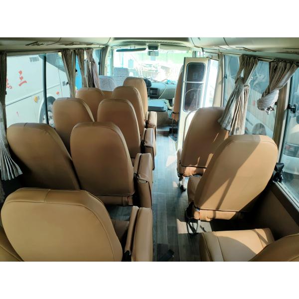 Toyota Van Second Hand Used Coaster Bus 30seats Diesel Engine 14B 15B 1HZ 2016-2020