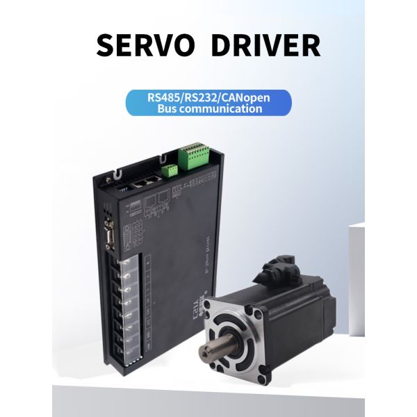 48V 100A RS485 RS232 CANopen Communication Robot AGV Servo Driver