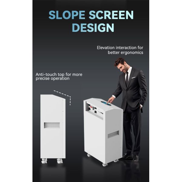 48V/51.2V 280Ah/600Ah/628Ah LiFePO4 Lithium Battery Split Solar Energy Storage System Hybrid Grid 15kWh/30kWh