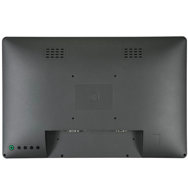 Dark Gray 19inch Wall-Mounted Aluminium Alloy Touch Screen Display POS PC for Business