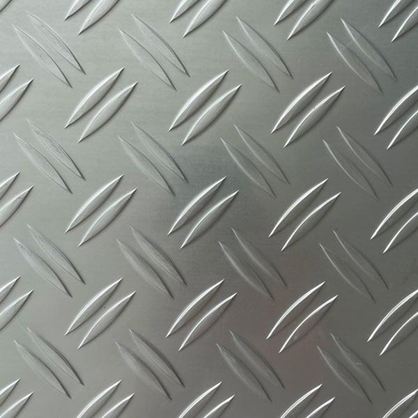 Diamond Checker Plate Aluminum Five Bar Checker Aluminum Plate 1mm 0.45 Mm 0.65mm 5 Bar Checker Plate Thickness