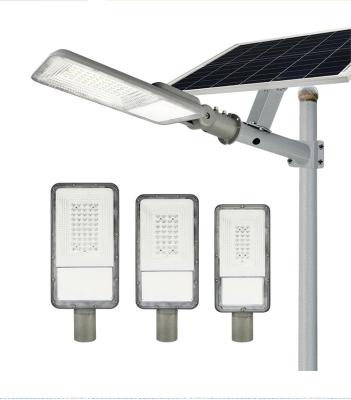 Aluminum Outdoor Solar Street Light 100W Integrated All in One Led Street Light