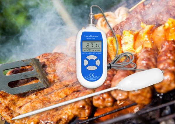 Waterproof IP68 Digital Food Thermometer With Calibration Backlit For Kitchen Cooking