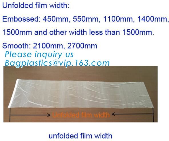 Disposable PE pre-taped self static cling masking film, Cover mask plastic drop film PE protection film with tape, BAGEA