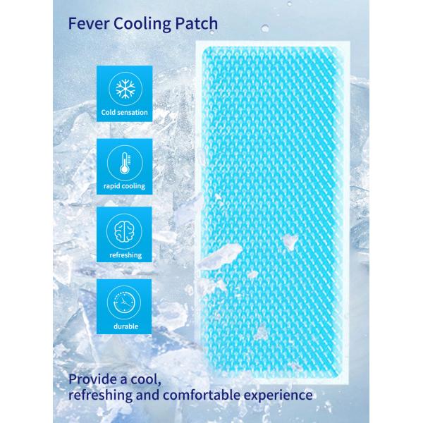 New Product Ideas Cool Plaster Fever Cooling Patch Rapid Fever Reduction One Piece Per Bag, Three Bags Per Box
