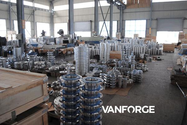 Durable ASTM ASME Annealed Forged Steel Flange Fully Machined High Hardness