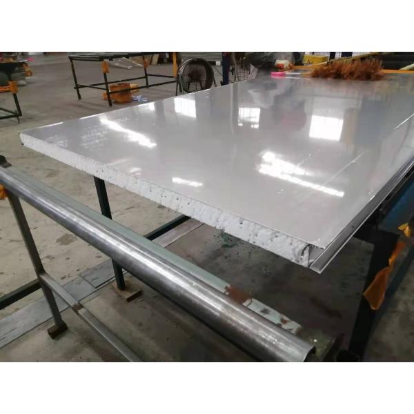 Durable Stainless Steel Sandwich Panel For Clean Room Insulated EPS Sandwich Panel With Stainless Steel