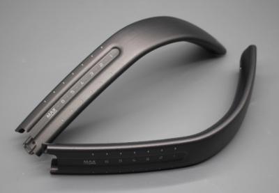 Bendable Custom Aluminum Products 6061 Aluminum Extrusion  Grey Color Smart Wearables