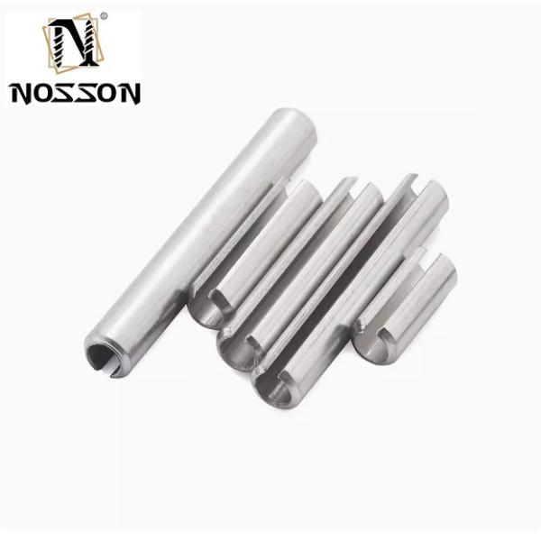 Steam Oxide Nitride Finish Spring Pins DIN 1481 Standard 304 Stainless Steel Roll Slotted for Construction Machinery