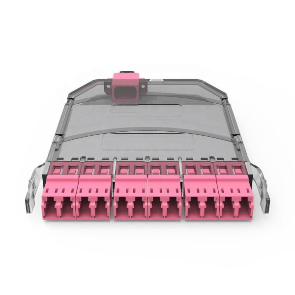 ABS Injected 3x Quad Lc Patch Panel Multimode OM4 Fiber