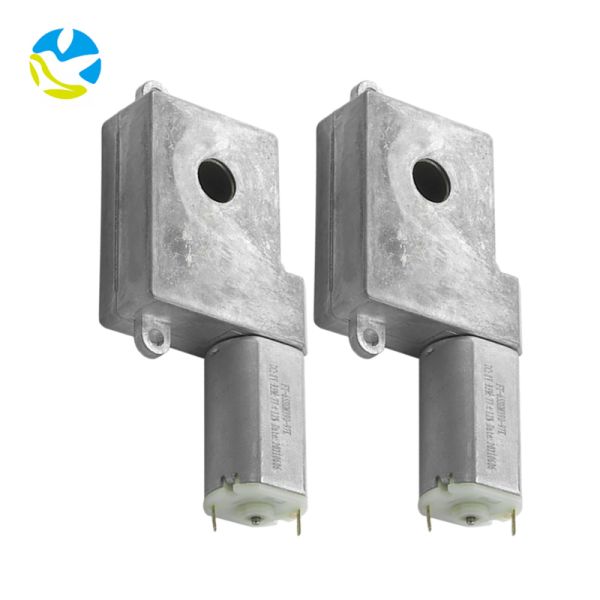 Customized High Torque High Power FT-65SGM390 6v 8v 12v 24V   DC Worm Gear Motor for Smart Door Lock