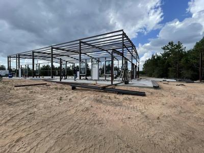 H Secção Armazém de aço Construção Armazém de aço industrial leve