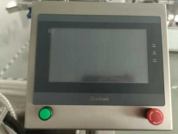 FK-GJS-1 Máquina de enchimento de creme cosmético de tipo garrafa de suporte online com correia transportadora