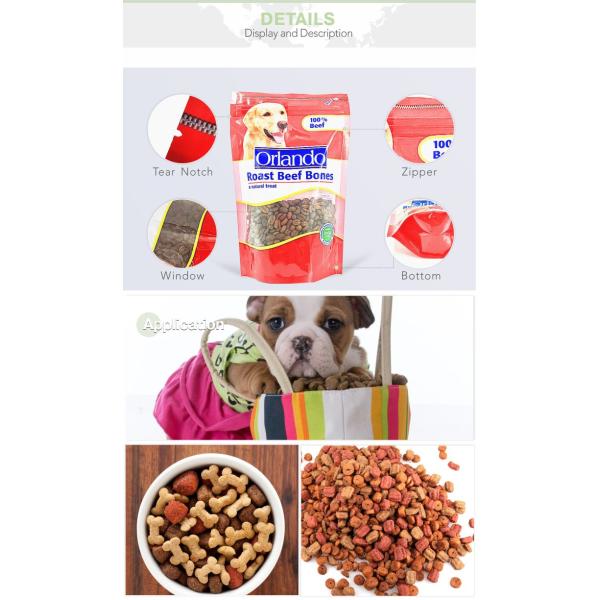 Влагостойкая жара - загерметизируйте стойте вверх мешок корма для домашних животных