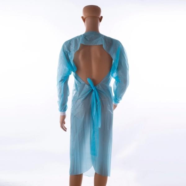 Disposable Plastic Gown White CPE Gown