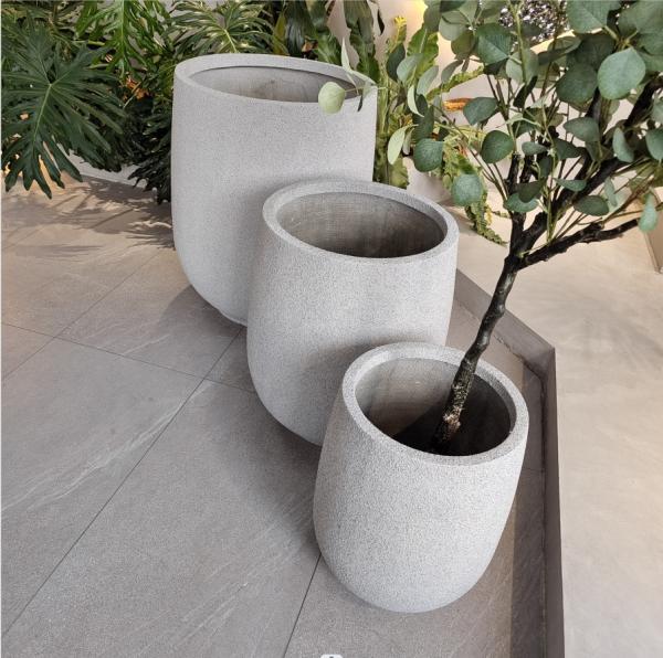 Create a Beautiful Garden with Fiberglass Flower Pots Durable and Lightweight