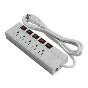 Universal White Extension Cord Socket For Home Appliance