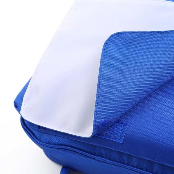 Mochila de color personalizada de sublimación Bolso escolar para niños con parte de impresión desmontable