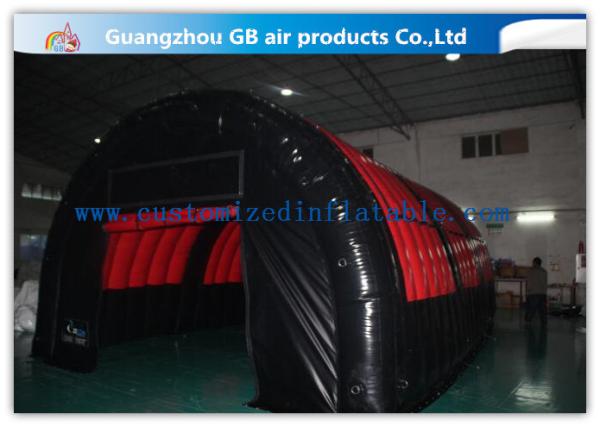 Airtight Inflatable Air Tent Shelter for Outdoor Running Games 0.9mm PVC Tarpaulin