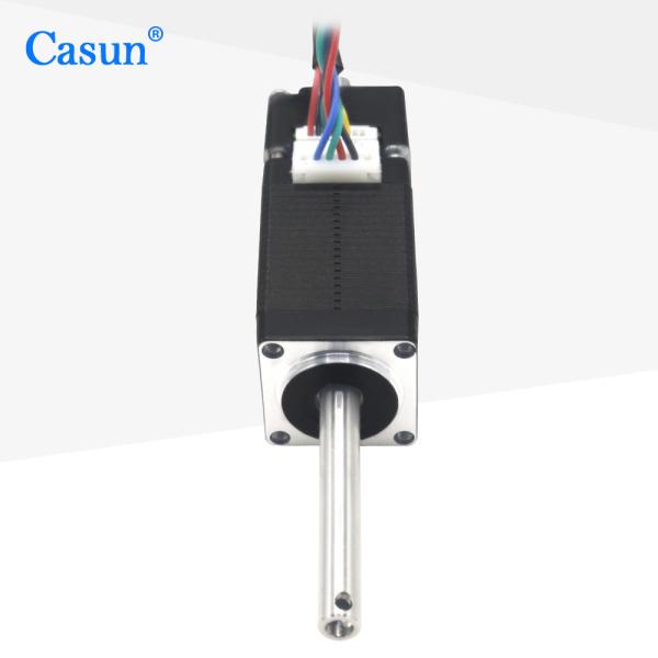 Casun Nema 8 Special Shaft Stepper Motor With Encoder 40mN.m 0.6Amp Light Weight