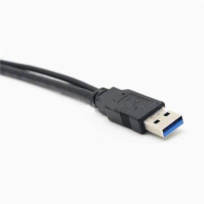 O cabo de carregamento de USB 3,0 estanhou o condutor de cobre 0.3m um homem à fêmea dois