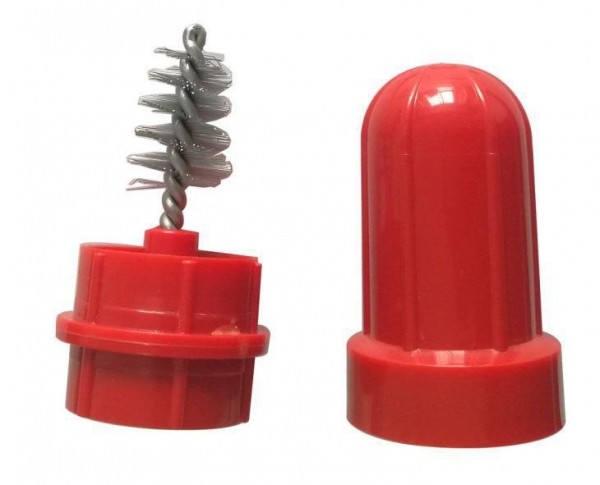 Щетка чистки трубы медной трубы внутренняя промышленная, небольшая щетка трубы