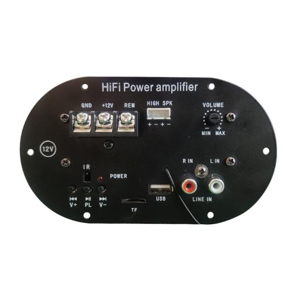 50W Subwoofer Tube TF Card BT Mainboard Audio Accesorio AMPLIFICADOR DE CAR El molde privado NO