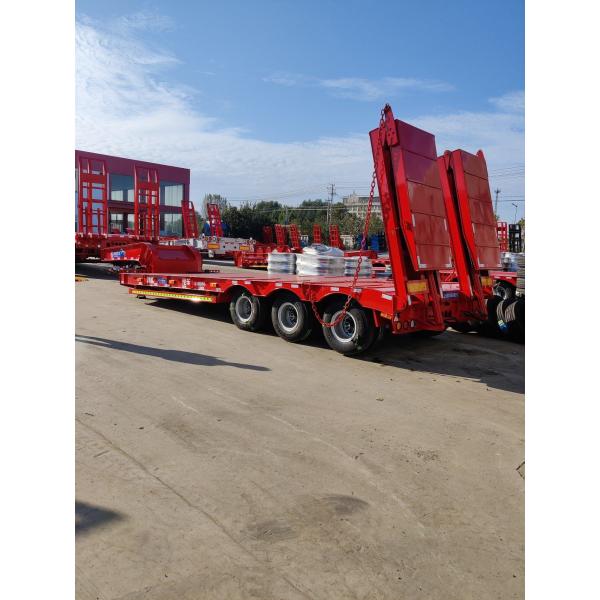 Низко-плоское подержанное Semi изготовление на заказ поддержки трейлеров 3axle 4axle 6axle